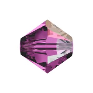 Swarovski 5328 – Bicone Bead - 4mm - Fuchsia AB