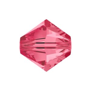 Swarovski 5328 – Bicone Bead - 4mm - Indian Pink