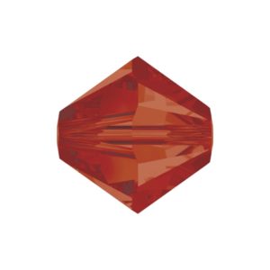 Swarovski 5328 – Bicone Bead - 8mm - Indian Red