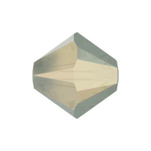 Swarovski 5328 – Bicone Bead - 6mm - Lt Grey Opal