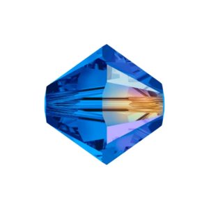 Swarovski 5328 – Bicone Bead - 4mm - Sapphire AB