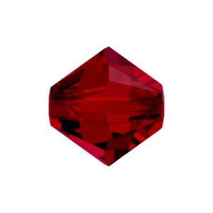 Swarovski 5328 – Bicone Bead - 8mm - Scarlet
