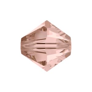 Swarovski 5328 – Bicone Bead - 3mm - Vintage Rose