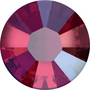 Swarovski 2058 – Flatback – SS30 - 6.3mm – Light Siam Shimmer F