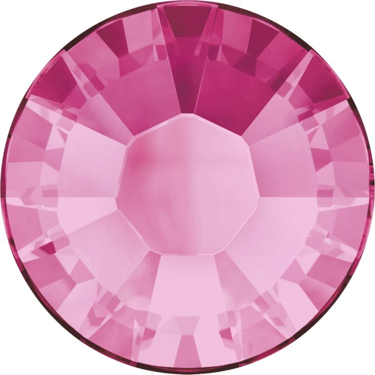 Swarovski 1088 – Round Chaton - SS45 - 10.1mm - Rose F