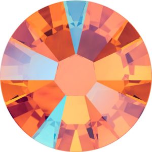 Swarovski 2058 – Flatback – SS16 - 3.8mm – Sun AB F