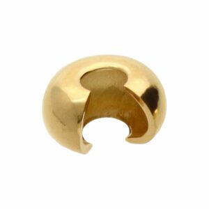 Crimp Cover - 5mm - Gold