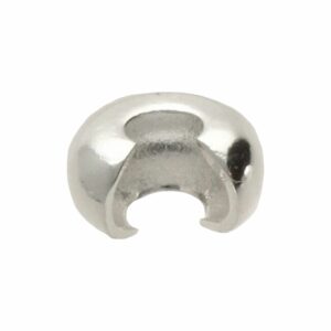 Crimp Cover - 5mm - Silver