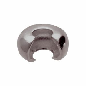 Crimp Cover - 4mm - Ant Silver