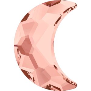 Swarovski 2813 – Moon - Flatback - 10mm – Blush Rose F