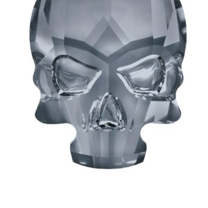 Swarovski 2856 – Skull - Flatback - 10mm – Silver Night F