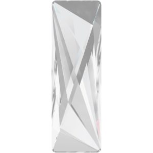 Swarovski 2570 – Vigour Rectangle - Flatback - 50mm – Crystal Unfoiled