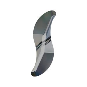 Swarovski 5525 – Wave Bead - 19mm - Silver Night