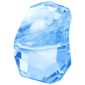 Swarovski 4787 – Divine Rock - Flatback - 19mm – Aqua F
