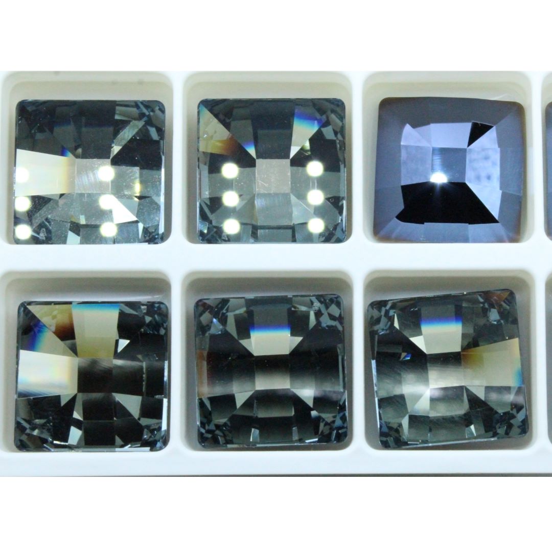 Swarovski 2483 – Square - Dome Back - 10mm – Sage V Unf