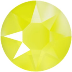 Swarovski 2088 – Flatback – SS16 - 3.8mm – Electric Yellow F