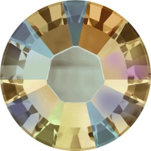 Swarovski 2088 – Flatback – SS10 - 2.7mm – Light Colorado Topaz Shimmer F