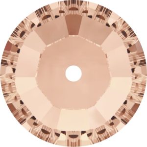 Swarovski 3128 – Lochrose - Sew On - 4mm – Light Peach F