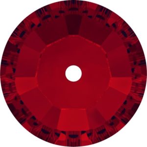 Swarovski 3128 – Lochrose - Sew On - 4mm – Light Siam F