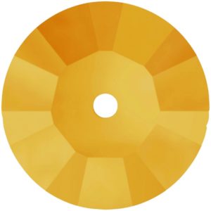 Swarovski 3128 – Lochrose - Sew On - 6mm – Topaz Unf