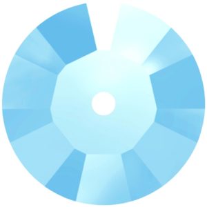 Swarovski 3128 – Lochrose - Sew On - 6mm – Turquoise Unf