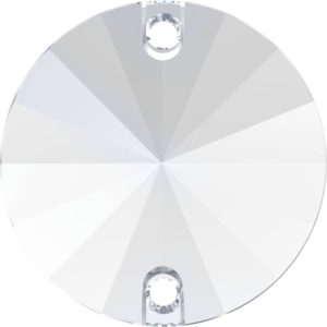 Swarovski 3200 – Rivoli - Sew On - 10mm – Crystal Unf