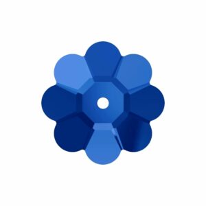 Swarovski 3700 – Marguerite Lochrose - Sew On - 14mm – Sapphire Unf