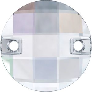 Swarovski 3220 – Round Chessboard - Sew On - 10mm – AB F