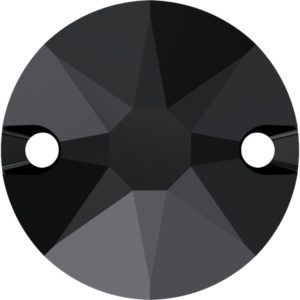 Swarovski 3288 – Round - Sew On - 10mm – Jet