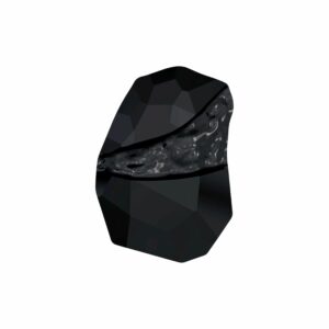 Swarovski 4787 – Divine Rock - Flatback - 27mm – Jet