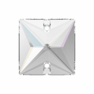 Swarovski 3240 – Square - Sew On - 16mm – AB F