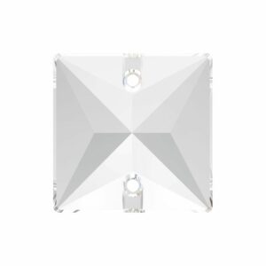 Swarovski 3240 – Square - Sew On - 16mm – Crystal Unf