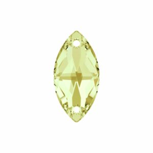 Swarovski 3222/2 – Navette - Sew On - 18mm – Jonquil F - Vintage