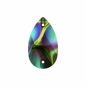 Swarovski 3230 – Drop - Sew On - 28mm – Rainbow Dark F
