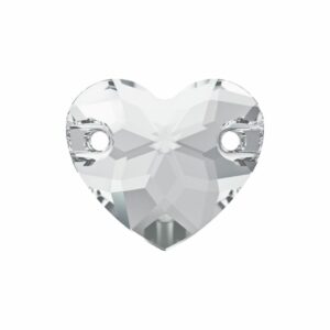 Swarovski 3259 – Heart - Sew On - 16mm – Crystal F
