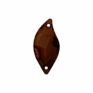 Swarovski 3254 – Diamond Leaf - Sew On - 20mm – Mocca F