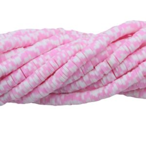 Polymer Clay Washer - 6mm - 40cm Strand - B