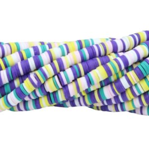 Polymer Clay Washer - 6mm - 40cm Strand - H