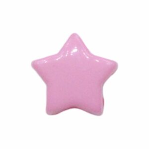 Star Pony Bead - 14mm - Pink
