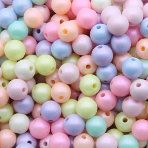 Round Bead - 8mm - Pastel Mix