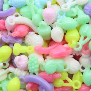 Fruit Charm - 18mm - Pastel Mix