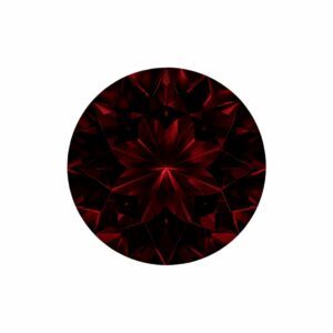 Swarovski 1088 – Round Chaton - SS28 - 6.1mm - Garnet Unf
