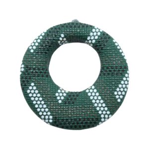 Round Drop Pendant - Vinyl - Green - 41mm