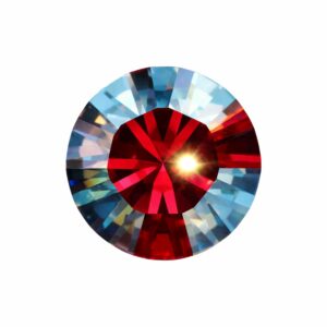 Swarovski 1088 – Round Chaton - SS29 - 6.3mm - Fuchsia AB F