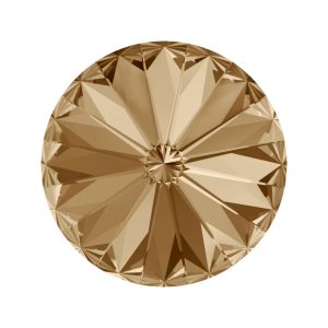 Swarovski 1122 – Rivoli - 14mm - Lt Colorado Topaz F