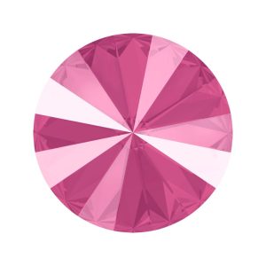 Swarovski 1122 – Rivoli - 14mm - Peony Pink F