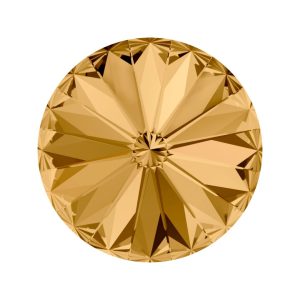 Swarovski 1122 – Rivoli - 14mm - Topaz F