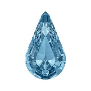 Swarovski 4328 – Pear - 10 x 6mm - Aqua F