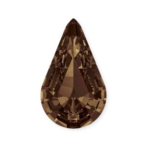 Swarovski 4328 – Pear - 8 x 4.8mm - Light Smoked Topaz F