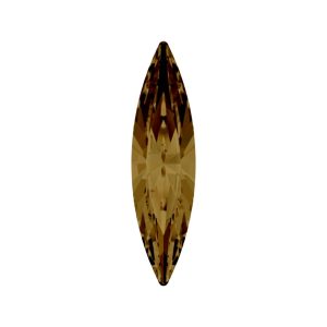 Swarovski 4200 – Navette - 11 x 3mm - Smoked Topaz F